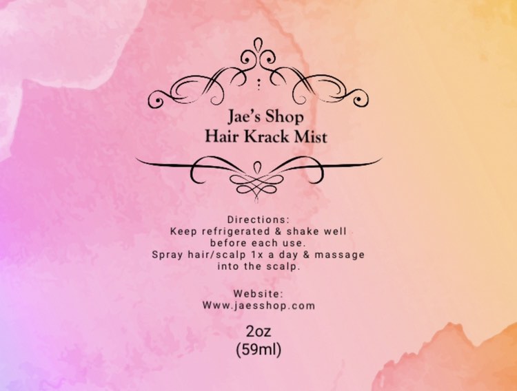 Jae's Shop Hair Krack Mist